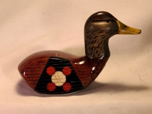 Fancy Face Black Duck